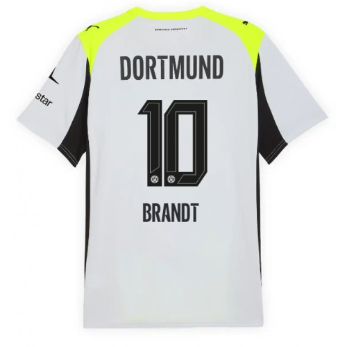Stroje piłkarskie Borussia Dortmund Julian Brandt #10 Koszulka Wyjazdowej 2025-26 Krótki Rękaw